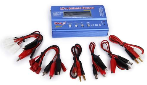 IMax B6 Chargeur d'équilibre de batterie pour Lipo NiMh Pb - Chargeur intelligent LCD numérique, 133 x 87 x 33 mm