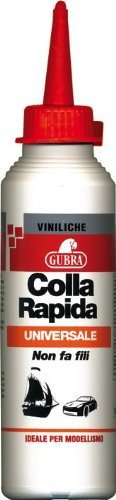Adesivo Colla Universale Rapida in Gel trasparente Gubra 100ml x modellismo 12Pz