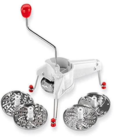 Ilsa 109 Passiergerät aus Edelstahl, weiß