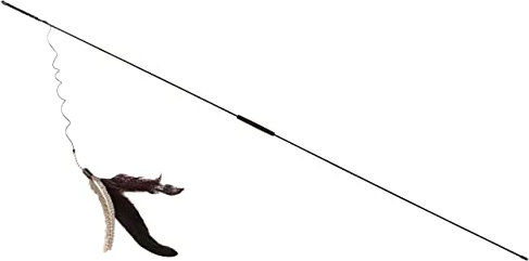 Kerbl Pet Katzenspielangel XXL, mit 3 Anhängern, 95cm