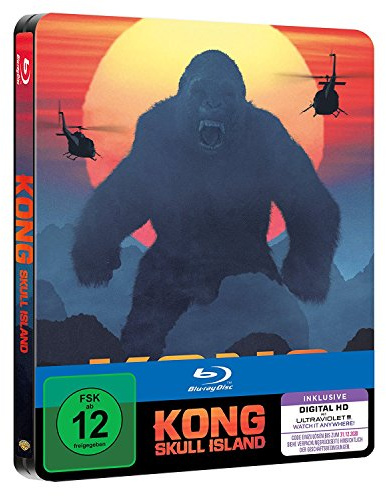 Kong: Skull Island - Exklusiv Steelbook 2D) inkl. Digital Code