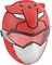 Power Rangers Accessoire de Déguisement Beast Morphers - Masque du Ranger Rouge – Jouet