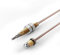 Premium Thermoelement Zündsicherung 220 mm biegsam mit Befestigungsmuttern
