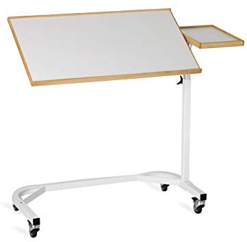 Nordic Betttisch NORDIC LARGE weiß mit Seitenablage Laptop Tisch