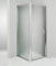 Hydra Box Doccia angolare Anta Fissa Porta Battente 70x90 cm Opaco