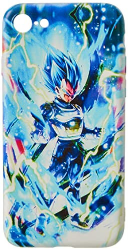 Cokitec Case for iPhone 7/8/SE (2020) Manga Dragon Ball Vegeta Blue
