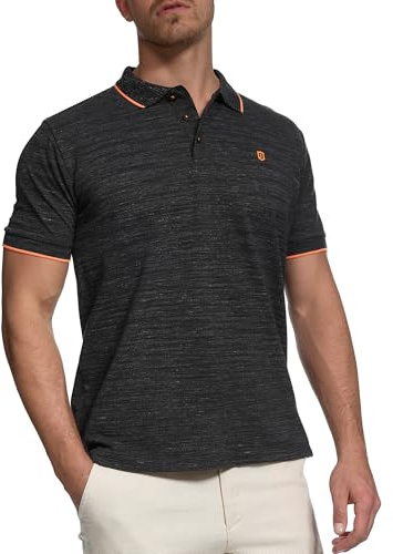 Indicode Herren Mecklenburgh Poloshirt Sommershirt mit Polokragen Baumwolle
