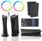 PS5 Accessories, PS5 Black Plates Digital Edition and PS5 LED Strip Lights with Remote Control