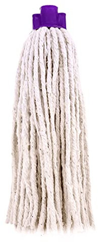 CABLEPELADO Fregona algodón Tiras Hilo | No Deja Rastro | Super Absorbente | Fregar - pamex - Limpieza - higiene | 170 gr | Morado