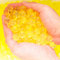 Risai 5000 Water Balls, Crystal Beads for Décor Perfect for Hydrogel Plants Vase Filler, Centerpiece Silicone Gel Orbs, Not Toxic Clear Jelly Gems, Growing Bead, Yellow 100g