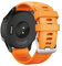 ANBEST 22mm Armband für Garmin Vivoactive 4/Forerunner 255/265/Venu 2 Armband, 22mm Silikon Quick Release Armband Kompatibel mit Gear S3/Huawei Watch GT Ersatzarmband, Orange