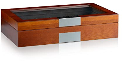 HEISSE & SÖHNE SEIT 1976® Uhrenbox Monteray 12 - Mahagony