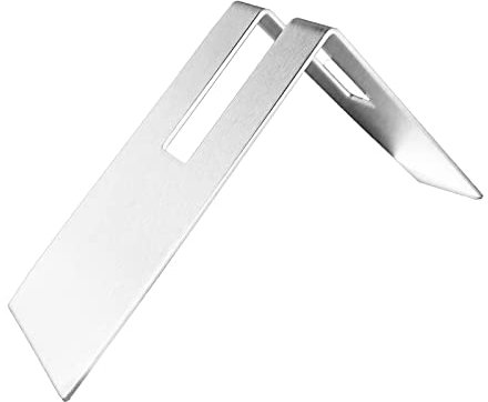 Joyfulmap Kaffeefilterhalter, minimalistischer Kaffeepapierhalter, Kaffeefilterpapierständer, Edelstahlregal für Hario V60, Melitta Kegelfilter (Silber)