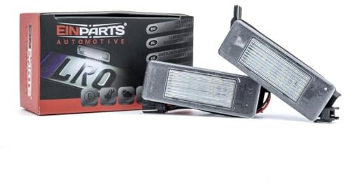 EINPARTS EP132 2x Kennzeichenbeleuchtung