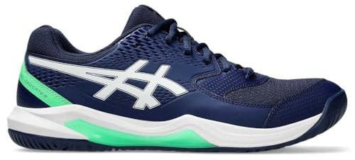 ASICS Men's Gel-Dedicate 8 Sneaker, Blue Expanse/White, 10.5 UK