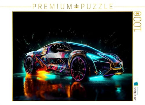 CALVENDO Puzzle Zukunft der Autos | 1000 Teile Lege-Größe 64 x 48 cm Foto-Puzzle für glückliche Stunden