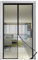 Zanzariera Magnetica Porta Finestra 140x240 Nero, Protezione dalle Zanzare con Zanzariere Porta Finestra Magnetica