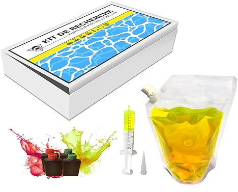 Méduze - Kit de Recherche pour Fuite sur Piscine et Bassin – Facile et précis – Polyvalent – Non polluant