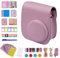 instant camera accessories kit HUIOP 12-in-1 Instant Camera Accessories Bundle Kit Compatible with film Mini 11 Including Camera Bag/Camera Strap/Photo Album/Photo Clips/Photo Frame/ing String/Sticker
