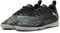 PUMA Future 8 Play TT JR, Zapatillas de fútbol, Black Silver-Fluo Green, 33 EU