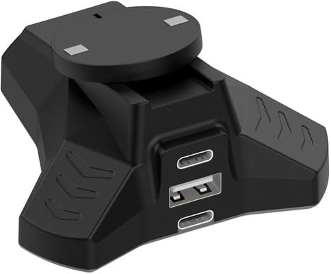 AWADUO Replacement Magnetic Mouse Charging Dock Compatible with Logitech G Prox Superlight 2/G Prox Superlight/G PRO Wireless 3/520 Hero, USB Type-C Charger Anti Slip Design