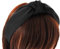 Bandeau Cheveux Femme Style Rétro, Serre Tête Mode à Larges Bords, Noir, Simple Et Polyvalent
