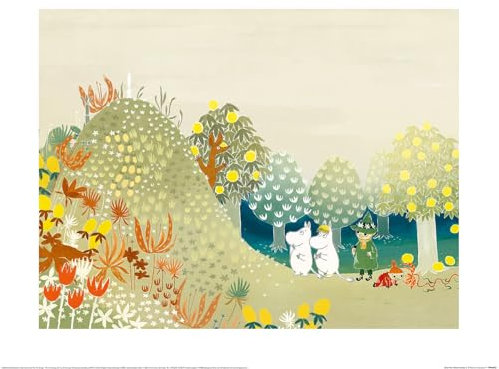 Pyramid International Poster Moomin – Tales from Moominvalley 3 – Art Print – 40 x 50 cm