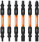 Hakkin 6Pcs Double Ended Screwdriver Bit Set S2 Steel Impact Tough PH2 Screwdriver Bit 75mm Magnetic Impact Driver Bit Torx Bit Roberston Square Bit PH2 PH1 SL6 SL4 SQ1 SQ2 T10 T15 T20 T25 H4 H6