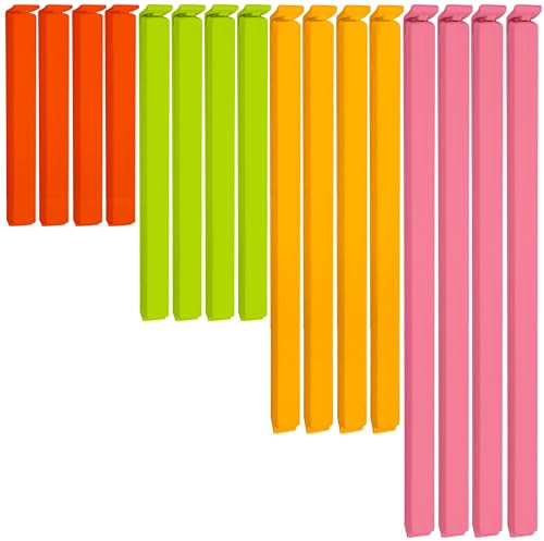 40 Pack Sturdy Food Bag Clips for Food Storage Bags in 4 Assorted Sizes and Colours - Food Clips for Keeping Food Fresh. Bag Clip for Food Storage and Sandwich Bags (40 Pack)