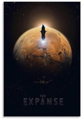 HUEAEHAHE The Expanse 2015 (1) Poster Zimmer dekorative Leinwand Poster ästhetische Poster Druck Wandkunst Dekor Poster 40 x 60 cm (16 x 24 Zoll) ohne Rahmen Stil