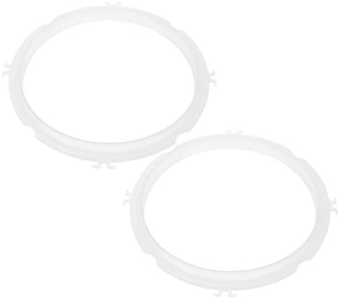 ELAYARD 2pcs Pressure Cooker Silicone Sealing Ring Thickened Pressure Cooker Seal Ring for Accessories