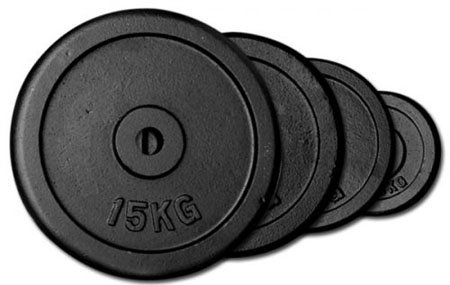 POWER EXTREME Hantelscheibe Guss 20 kg 30mm