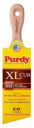Purdy XL Cub 2 in. W Angle Nylon Polyester Trim Paint Brush