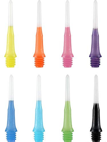 LSTYLE Dartspitzen: Original Lippoint - Soft Tip Dart Points - 2BA Gewinde - Reguläre Länge - 2 Tone Blue