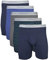 Gildan Herren Unterwäsche Boxershorts, Multipack Retroshorts, Mixed Navy (5er-Pack, Klassische Länge), Medium