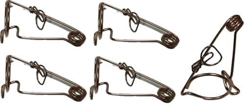 5 Stück Drahtfalle Bayrische Form Mausefalle Falle Schlagfalle ca.17 cm Nagerfalle Falle Fallen Mäusefalle Mäusefallen Mausfallen Mausfalle