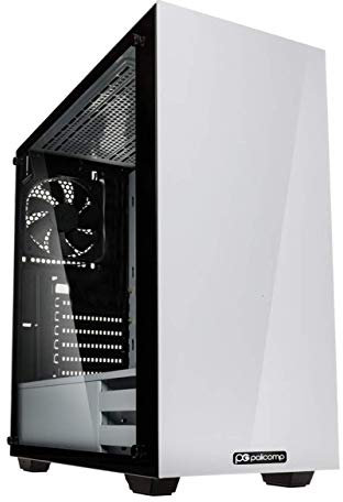 PALICOMP Gaming PC Desktop - AMD Ryzen 9 9950X3D Turbo 5.7Ghz 16 Core - 32GB DDR5 RAM - 1TB M.2 SSD - 1TB HDD - Windows 11 - RTX5070 12GB - WIFI6 - Bluetooth V5.3 - STRONGHOLD WHITE