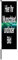 loco Personalisierte Werbeflagge Werbefahne (ohne Fahnenmast) 100x300 cm, 100x350 cm, 100x400 cm Schwarz Feste und Feierlichkeiten Werbefahne Flagge