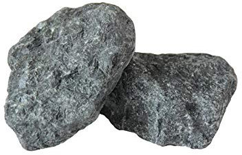 20 kg Gabbro Diabas Saunasteine 5-10cm Aufgusssteine Dampfsteine Ofensteine