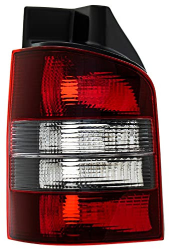 Diederichs Heckleuchte Rückleuchte Rücklicht links für VW Transporter/Multivan T5 (7E/7F/7J/7H) 2003-aufwärts, Rauchgrau, Kunststoff, ohne Lampenträger, E-Typ-geprüft