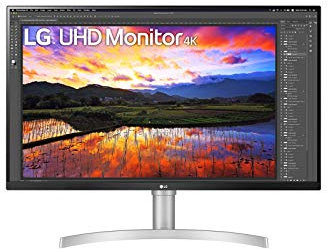 LG 31.5” HDR10 IPS UHD 4K Monitor (3840x2160) with DCI-P3 95% (Typ.), AMD FreeSync, Dynamic Action Sync, Black Stabilizer, MAXX Audio & Ergonomic Design (32BN67U-B)