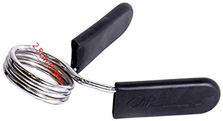 2ST Barbell Federschellen Workout Gewichtheben Fitness Schnellspanner Gewicht Bar Locks Clips, 25mm