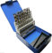 Auoeer Tools 51pc Engineering Drill Bit Set Hss 1-6mm in 0.1mm Increments Drill bit Set