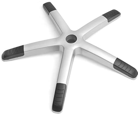 Sofotel Fußkreuz Bürostuhl 64 cm EG-222 Fuß Klauen-Füße Stuhlbasis Zubehör Ersatzteil Fünf-Sterne-Fußbasis in Schwarz