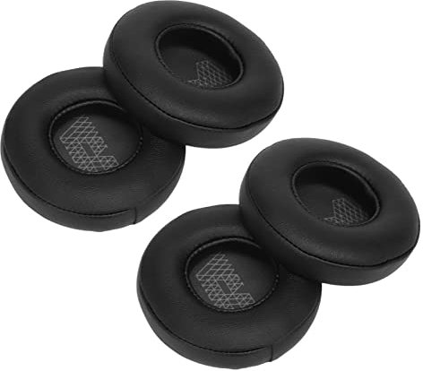 Ersatz-Ohrpolster für JBL Live 400BT, für JBL Live 460NC, 2 Paar Ohrpolster für Kopfhörer, weiches Protein-Leder, Memory-Schaum, verbesserte Ohrpolster für Headset