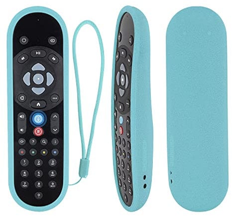 Luminous Blue Remote Cover ONLY for Sky Q 2020 Bluetooth Voice Remote Control EC201/EC202, Protective Remote Case Anti-Slip Shockproof - Glow Blue (Please Confirm the Compatibility Through Figure 2)
