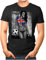OM3 - Iceland-EM-2016 - Herren T-Shirt mit Länderflagge Ländershirt Fan Sexy Girl Frau Fußball Trikot Island Vikings Vintage Schwarz M