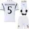 DMDMK R.Madrid #5 Bellingham 2025/2026 Heim Trikot Shorts und Socken Kinder und Jugend Größe (Heim, 24 (6-7 Jahre))