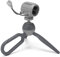 JOBY HandyPod Clip Mini Tripod with Carabiner and Phone Clamp for Smartphone, compatible with iPhone, Galaxy, Pixel Phones, Compact Camera SONY ZV-1 II Gray Color (JB01839-BWW)