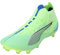 PUMA Damen Ultra 5 Match+ FG/AG WN's Soccer Shoe, Fizzy Apple White-Bluemazing, 38.5 EU